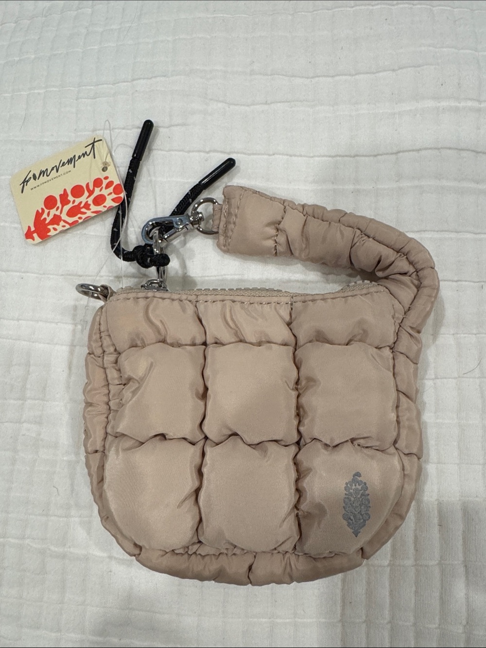 Free people micro quilted pouch